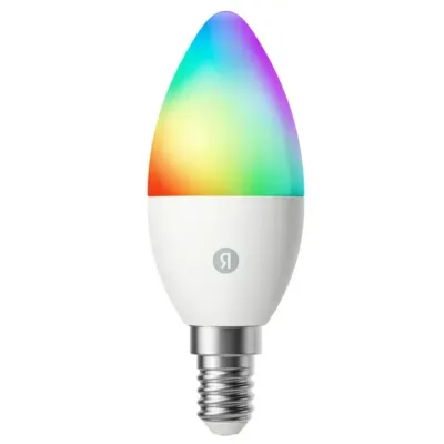 Лампочка умная Яндекса E14 RGB, YNDX-00557