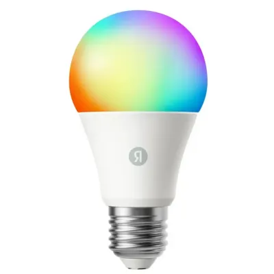 Лампочка умная Яндекса E27 RGB,YNDX-00558