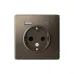 ARTGALLERY розетка 16А с 2 USB A+C, 5В/2,4А/3,0А, 2х5В/1,5А, механизм, мокко