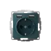 РОЗЕТКА ATLASDESIGN 16А c 2 USB A+A, 5В/2,4 А, 2х5В/1,2 А, механизм, ИЗУМРУД