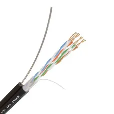 Витая пара U/UTP cat5e 4х2х24AWG CCA PE OUT трос