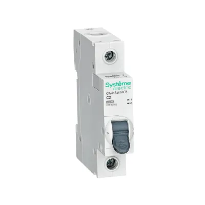 Автоматический выключатель C 2A 1P 6kA City9 Set