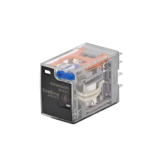 Реле промежуточное 5A 4CO 24VDC тест кнопка LED