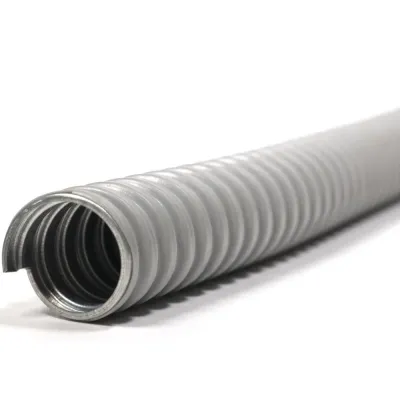 Металлорукав в ПВХ-изоляции Р3-ЦПнг  75  (10м/уп.) серый ГОФРОМАТИК