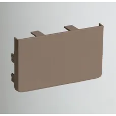 Заглушка для РКК-100х60 и 100х40 коричневая