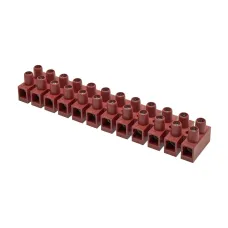 Клемник Фибергласс, 12р,150°С,450V, 57A, 10мм.кв.
