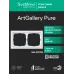 ARTGALLERY PURE 2-постовая РАМКА, ОРГАНИЧЕСКОЕ СТЕКЛО БЕЛЫЙ