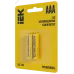 Батарейка щелочная Alkaline LR03/AAA (2шт/блистер) IEK