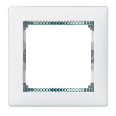 Рамка Valena 1пост гор.бел-кр