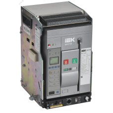 Воздушный автоматический выключатель переменного тока ВА77 выдвижного исполнения 3 полюса типоразмер S 65кА 1000А EA с набором аксессуаров: мот