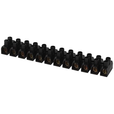 Зажим винтовой ЭРА NO-225-516 изолированный ЗВИ-нг 60А (4.0-25 мм2) 12 пар чёрный