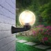 Садово-парковый светильник ЭРА НБУ 01-60-205 шар дымчатый настенный IP44 Е27 max60Вт d200mm