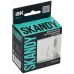 SKANDY Выключатель 2-клавишный с индикацией для отелей 10А SK-V16W арктический белый IEK