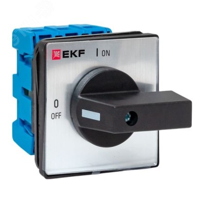 Переключатель кулачковый ПК-2-13 63А 3P ВКЛ-ВЫКЛ IP65 EKF