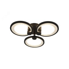 Светильник потолочный светодиодный ЭРА Модерн Odry CLL-1-46-RC BK с ДУ 46W 3000-6500К черный