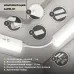 Линейный светодиодный светильник ЭРА LLED-01-04W-4000-W 4Вт 4000K L314мм с выключателем