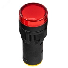 Лампа AD16DS(LED) матрица D16мм красный 220В DC
