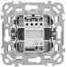FLITE Выключатель 1-клавишный 10А ВС11-1-0-ФлМА мокрый асфальт IEK