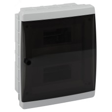 Корпус пластиковый встраиваемый ЭРА COMFORT ЩРВ-П-24 IP40 прозрачная крышка белый