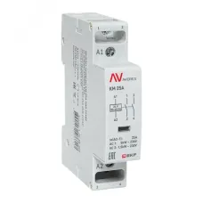 Контактор модульный КМ 25А 2NО 24VAC (1 мод.) AVERES