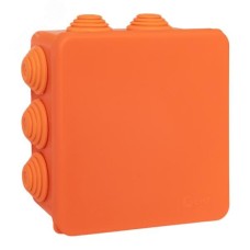 Коробка огнестойкая E45 100х100х50мм с клеммниками 4 полюса 0,5-10мм2 IP55 HF EKF