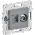 SKANDY Розетка двойная TV+RJ45 кат.6E SK-A15Gr серый IEK