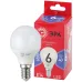 Лампочка светодиодная ЭРА RED LINE LED P45-6W-865-E14 R E14 / Е14 6Вт шар холодный дневной свет
