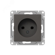Механизм розетки  16А  без заземления  без шторок  мокко Эпика EKF