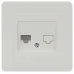 Розетка Intro Style 7-303-01 информационная RJ45, СУ, белый