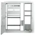 Корпус металлический встраиваемый ЭРА SIMPLE ЩЭ-4 (1000х960х140) 4-х квартирный IP31 УХЛ3 серый