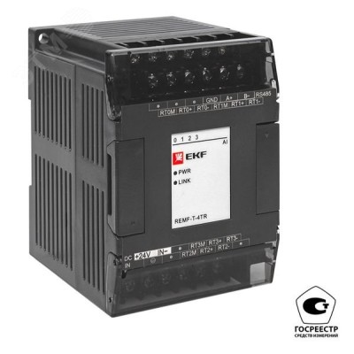 Модуль ввода термосопротивлений REMF 4 PRO-Logic  (с поверкой)