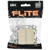 FLITE Выключатель 2-клавишный 10А ВС12-1-0-ФлСл сливочный IEK