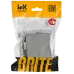 BRITE Выключатель одноклавишный с индикацией 10А ВС10-1-1-БрС сталь