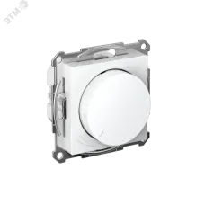 ATLASDESIGN СВЕТОРЕГУЛЯТОР (диммер) повор-нажим, LED, RC, 400Вт, мех., БЕЛЫЙ