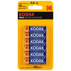 Батарейка LR6 4+2BL MAX SUPER Alkaline