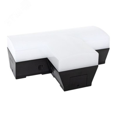 Коннектор фигурный для светодиодных линейных светильников ДБО-T черный 10 Вт 4000К IP20 LUMA