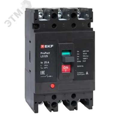 LS125 18кА 3P 25А ProPact EKF