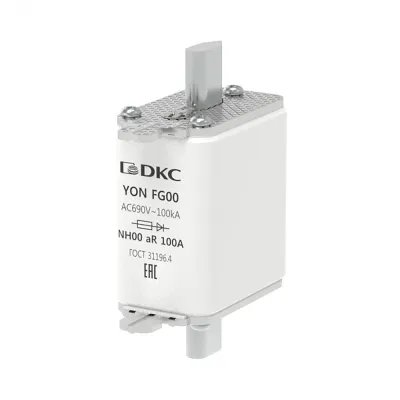 Предохранитель YON ножевого типа FG00 100А 690V характеристика arya