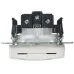 BRITE Розетка с заземлением с защитными шторками и крышкой 16А IP44 РСбш10-3-44-БрБ белый