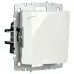 BRITE Розетка с заземлением с защитными шторками и крышкой 16А IP44 РСбш10-3-44-БрБ белый