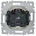 BRITE Розетка с заземлением с защитными шторками и крышкой 16А IP44 РСбш10-3-44-БрБ белый