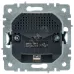BRITE Розетка с заземлением с защитными шторками 16А с USB A+C 18Вт РЮш11-1-БрБ белый