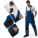 Костюм АЛДАН куртка п-к васильковый с черным 44-46 88-92-170-176