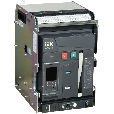 Выключатель автоматический воздушный выдвижного исполнения 3P типоразмер A 66кА 1600А расцепитель TD с комплектом аксессуаров 220В