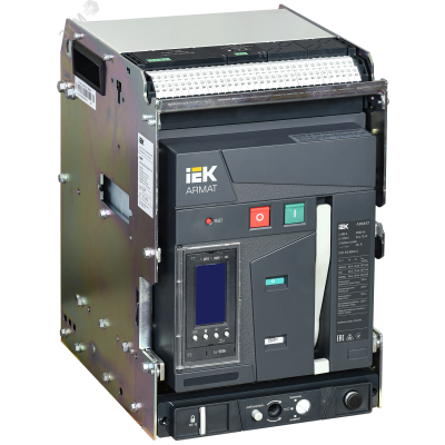 Выключатель автоматический воздушный ARMAT выдвижного исполнения 3P типоразмер B 85кА 800А расцепитель TT с комплектом аксессуаров 220В: мотор при