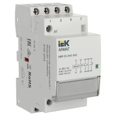 Контактор модульный KMR 25А 230В AC 2НО 2НЗ