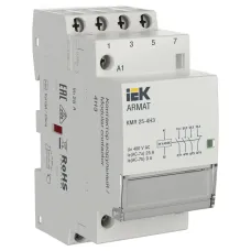 Контактор модульный KMR 25А 24В AC/DC 4НЗ