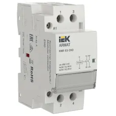 Контактор модульный KMR 63А 24В AC/DC 2НО