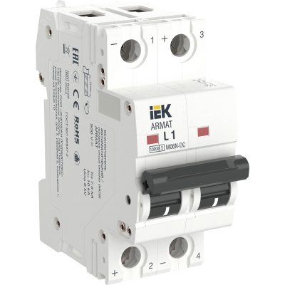 ARMAT Авт. выкл. M06N-DC 2P L 1А IEK