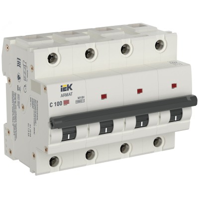 ARMAT Автоматический выключатель M10H 4P C 100A IEK